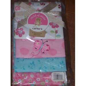  Carters Child of Mine 4 pk Receiving Blankets Baby