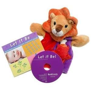  Happy Baby Bag   Let It Be CD/Lion Puppet Baby