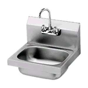  Stainless Steel Wall Mount Hand Sink 14x10 Bowl   NSF 