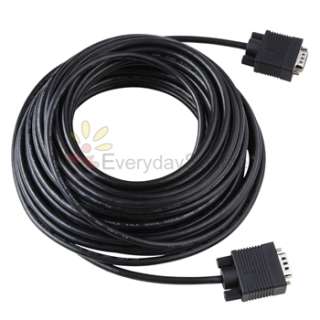 new generic premium vga monitor extended cable 15 pin m m version 2 50 