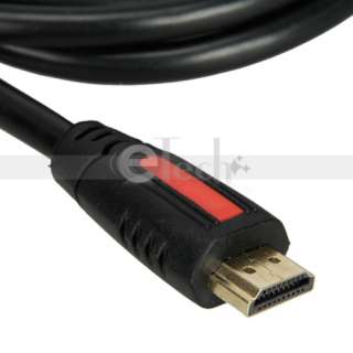   6Ft 1.8m HDMI Male to VGA 15 Pin HD 15 Male Cable for PC Black  
