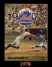 1978 New York Mets Official Yearbook Shea Stadium Ron H