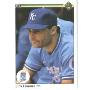  1990 Upper Deck #294 Jim Eisenreich   Kansas City Royals 