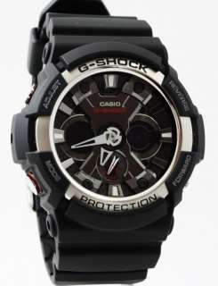 Casio G Shock Mens Black XL Ana Digi Limited Edition Watch GA200 1A 