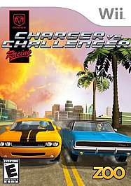 Dodge Racing Charger vs. Challenger Wii, 2009 802068102395  