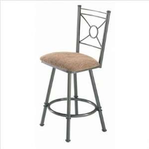  Mary 26 Swivel Counter Stool Metal Finish Copper, Wood 