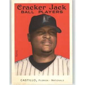  2004 Topps Cracker Jack Mini Stickers #221 Luis Castillo 