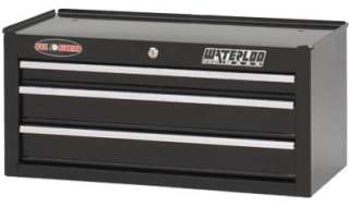 PMX2503BK 26 Inch 3 Drawer Black Tool Chest Cabinet  
