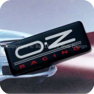 2535b1f1 oz racing 3d car badge emblem decal logo auto adhesive trunk 