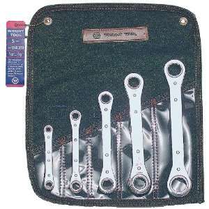   Wright Tool #9439 5 Piece Ratcheting Box Wrench Set