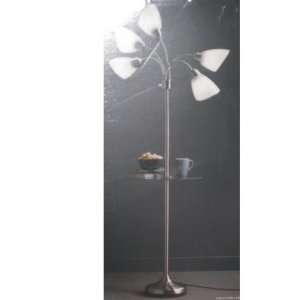  5 Head Floor Lamp with Table