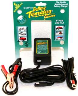   021 0127 Battery Tender Junior 6 Volt .75 Amp Charger Automotive