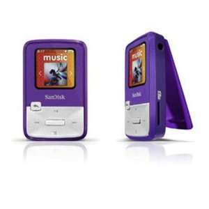  Sansa Clip Zip 4GB Purple  Players & Accessories