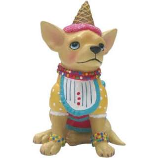 Aye Chihuahua Ice Cream Dog Figurine by Westland Giftware  