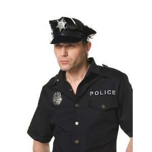   By Leg Avenue Officer Hat Adult / Blue   One Size 