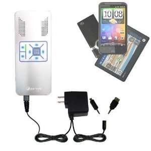 com Double Wall Home Charger with tips including a tip for the Aiptek 