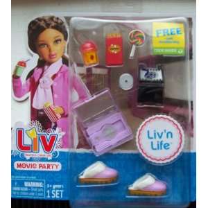 LIV Doll Accessories Movie Party Livn Life (Brand NEW)  
