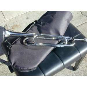  Amazing Grace Rose Brass F Bugle Horn w/Gig Bag & 7C 
