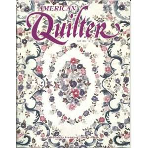 AMERICAN QUILTER MAGAZINE   Fall 2002 Issue   Vol. XVIII No. 3