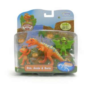 Dinosaur Train Boris Annie And Don Collectible 3 Pack  