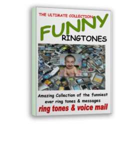 BEST FUNNY RINGTONES & ANSWER MESSAGES CD MOBILE PHONES  