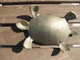 Vintage Solid Brass Turtle Soap Dish 4 1/2  