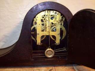 Antique Fancy Gilbert 8 Day Mantle Clock  