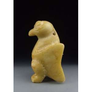  Jade Bird Figurine from Longshan Culture, Chinese Antique Porcelain 