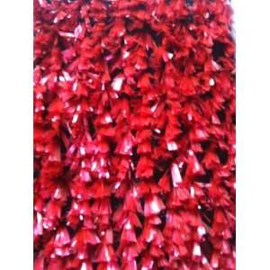  6x3 RED INDOOR/OUTDOOR ARTIFICIAL TURF GRASS CARPET RUG 