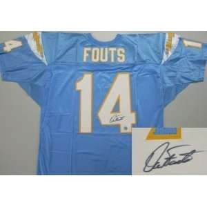 All About Autographs Aaa 76097 Dan Fouts San Diego Chargers NFL Hand 