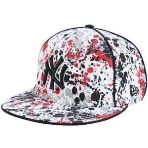 New Era New York Yankees Camo Paint Spatter Fitted Hat  