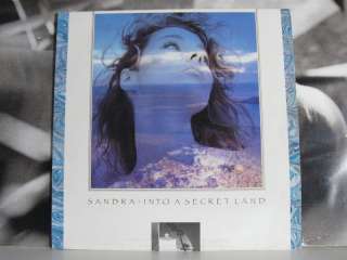 SANDRA   INTO A SECRET LAND LP ITALIAN PRESSING 1988  