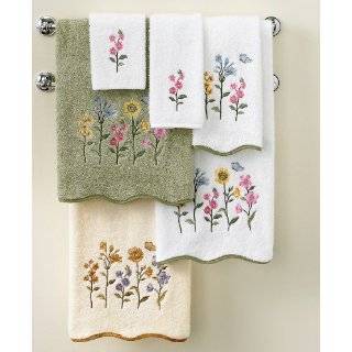 Avanti Premier Country Floral Bath Towel, Ivory