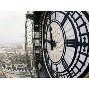  Close Up of the Clock Face of Big Ben, Houses of 