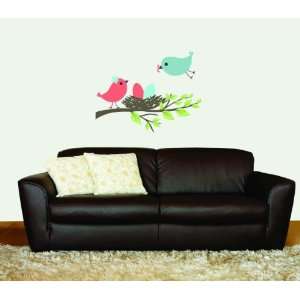  Removable Wall Decals   Birds feeding