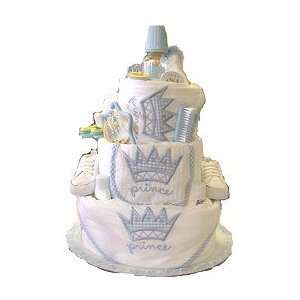  3 Tier Sweet Prince Baby Diaper Cake Baby