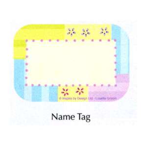 24 Baby Shower Name Tags girl/boy party supplies favors  
