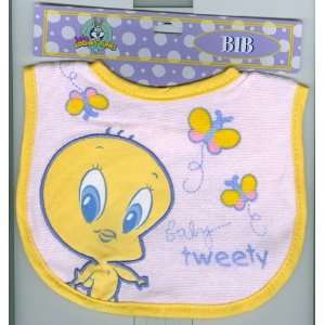  Baby Looney Tunes Terry Baby Bib Baby Tweety Baby