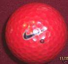 NIKE MOJO   ORANGE KARMA LOGO GOLF BALL BALLS items in logo golf ball 