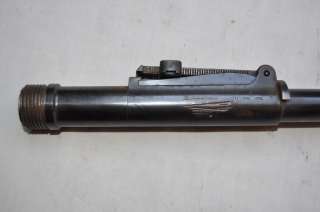 USED BARREL FOR 8MM MAUSER MILITARY RIFLE WITH FRONT & REAR SIGHTS 
