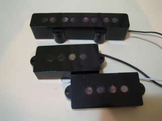 Set of 2 vintage SHADOW pickups for J & P bass guitar Style  