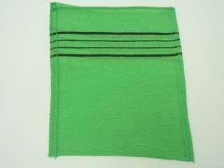 Korean Bath Massage Towels Washcloth Italy Towel  Green  
