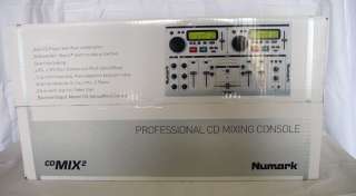 Numark CDMIX2 DJ Dual CD Player Mixer   Brand New  