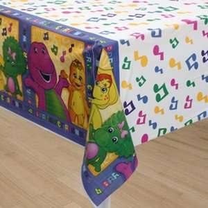 Barney Table cover party birthday decorations  