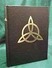 Triquetra Blank Book of Shadows Hardcover Wicca Pagan