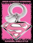 11P SUPERGIRL SUPER GIRL PINK SHIELD SEAT COVERS COMBO items in Unique 