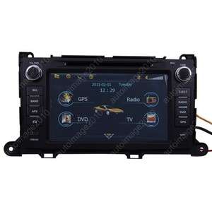   Sienna Car GPS Navigation Radio DVB T TV Bluetooth IPOD DVD Player