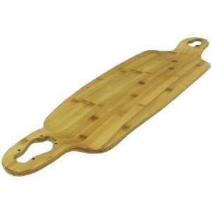 Drop Down / Through Longboard Deck   Bamboo Maple Hybrid   9.75 x 39 
