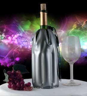 Wine / Champagne Bottle Cooler sleeve, Bottle Chiller  