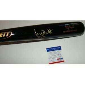   Baseball Bat   New GOLD PSA   Autographed MLB Bats